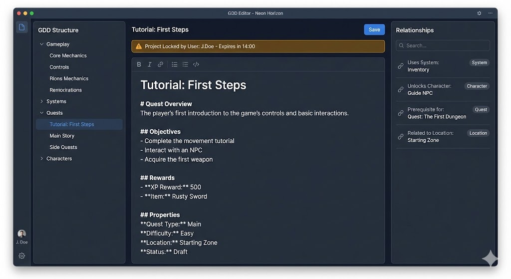 Thumbnail: Concept: Lore graph visualization